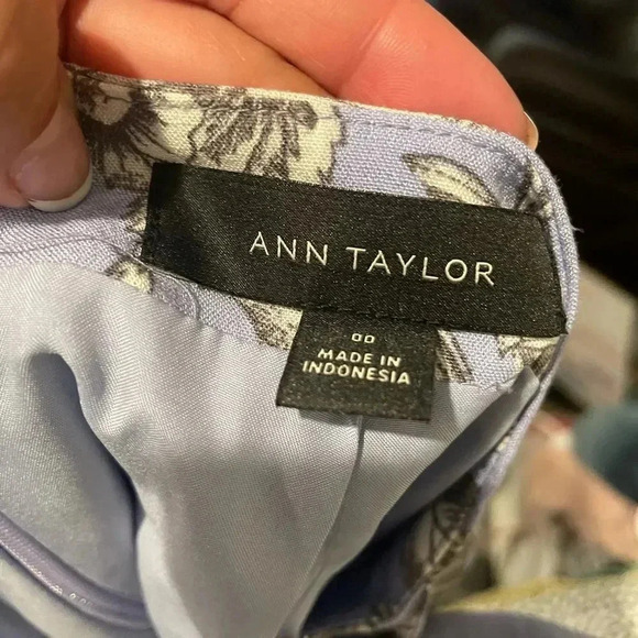 NWT Ann Taylor wrap‎ floral skirt size 00 - Picture 7 of 7